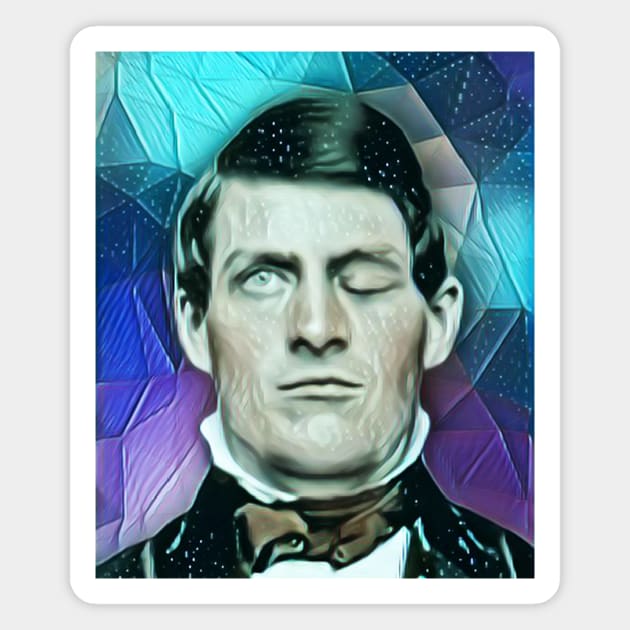 Phineas Gage Portrait | Phineas Gage Artwork 6 Magnet by JustLit